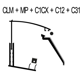 Schema du Pack Profil Mural du Kit