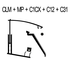 Schema du Pack Profil mural du Kit 32mm