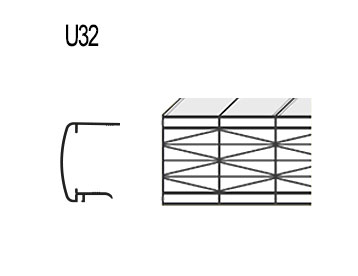 Schema de la Plaque 32mm avec Obturateur du Kit 32mm