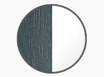 Picto du Coloris Mixte Gris Anthracite / Blanc