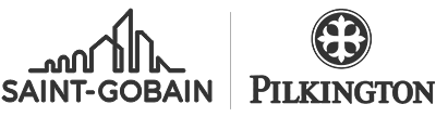 Logo des marques Saint-Gobain et Pilkington