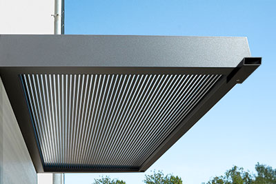 Photo de l'Auvent de Porte d'Entrée BS 3D-LINE format 160cm