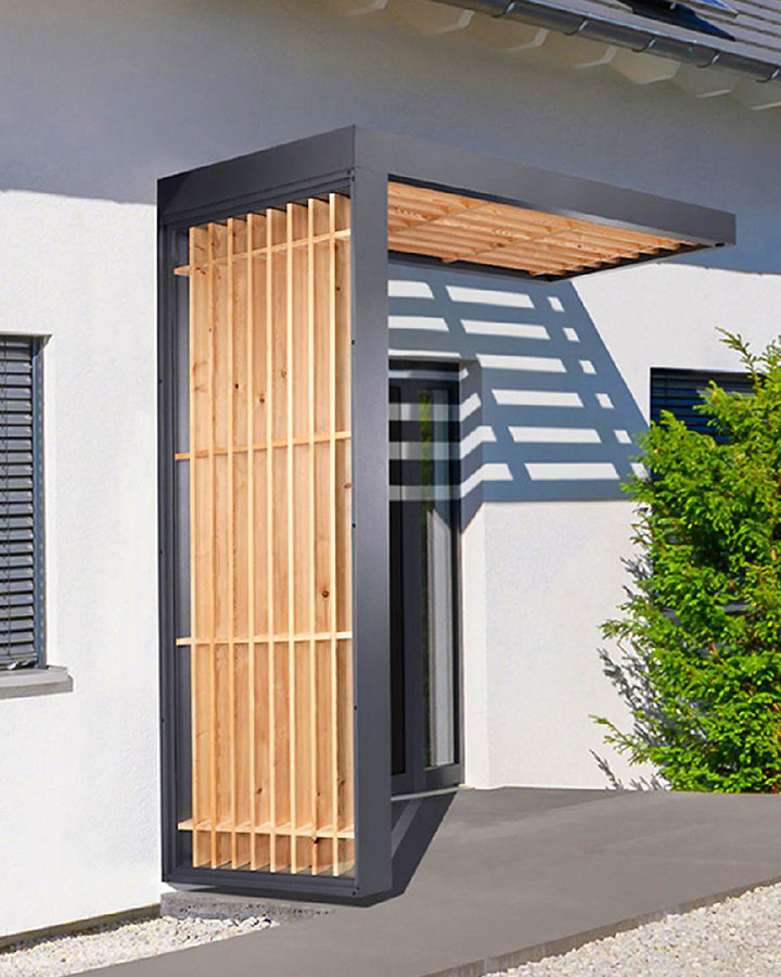 Photo no. 2 of the BS TIMBER-LINE Front Door Canopy