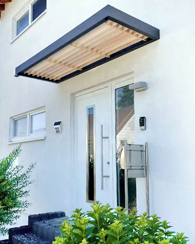 Photo no. 3 of the BS TIMBER-LINE Front Door Canopy