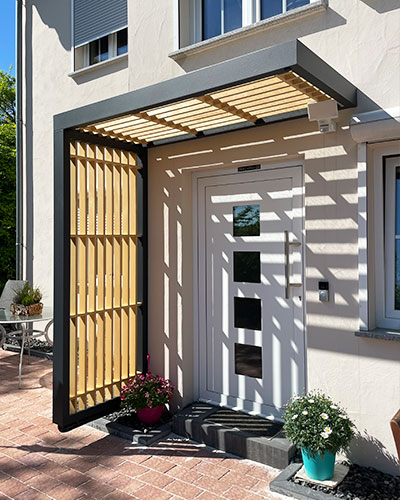 Photo no. 4 of the BS TIMBER-LINE Front Door Canopy