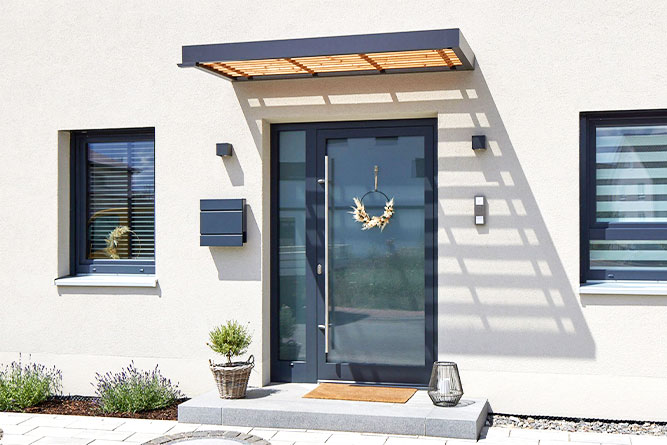 Photo of the BS TIMBER-LINE Front Door Canopy