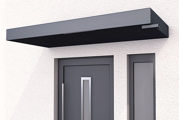 Photo de l'Auvent de Porte d'Entrée BS format 200cm