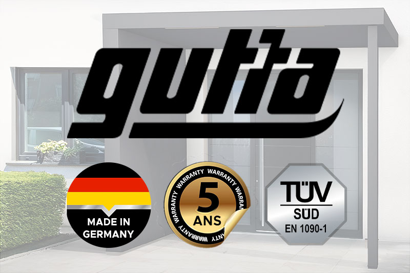 Photo des gages de qualité de l'Auvent de Porte d'Entrée NM