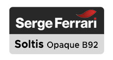 Logo of the Serge FERRARI Soltis Opaque B92 Fabric