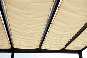 Photo n°2 du Voile d'Ombrage Sur-Mesure pour Pergola