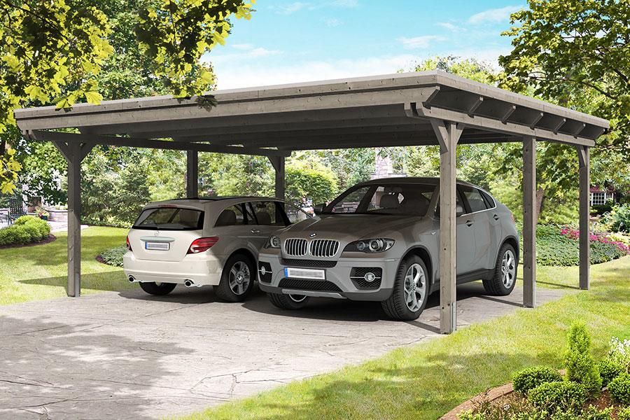 Photo d'un Carport Bois EMSLAND XL
