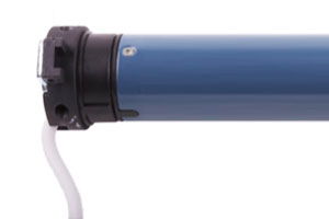 Motor cable on the left