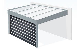 Slatted Wall Option