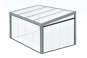 Glass Curtains Option