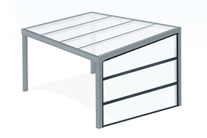 Horizontal Polycarbonate Panel Option