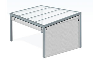 Vizeo Screen Blind Option