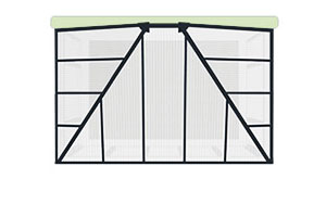 Lean-to conservatory