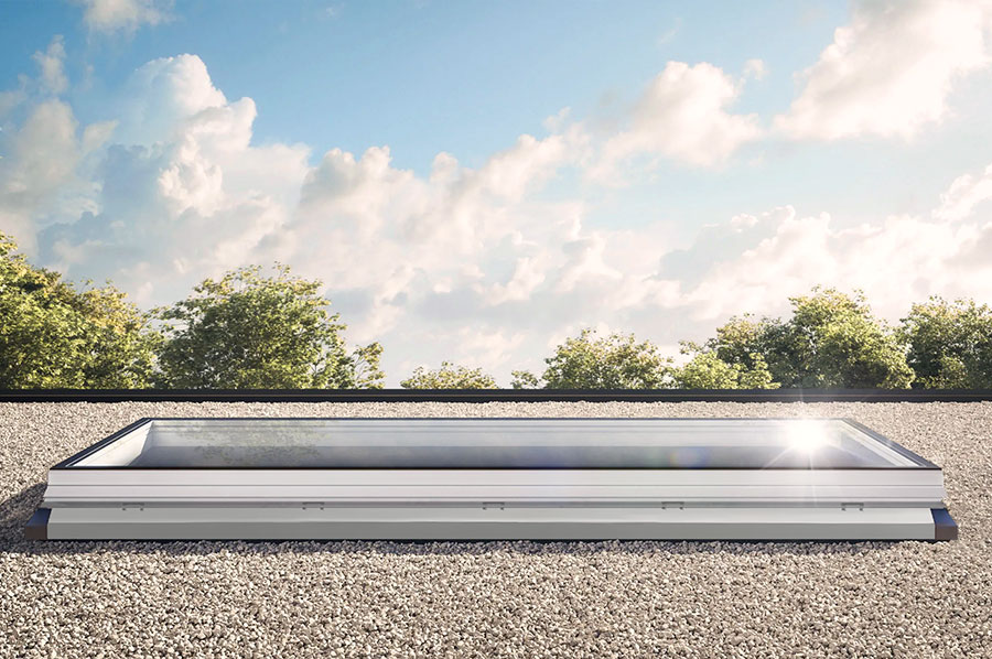Zoom sur la Fenêtre de Toit Plat iWINDOW3 Fixe