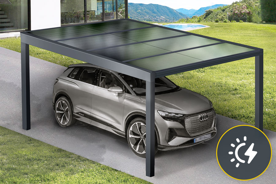 Produit Carport Solaire CLIMALUX Autoporté