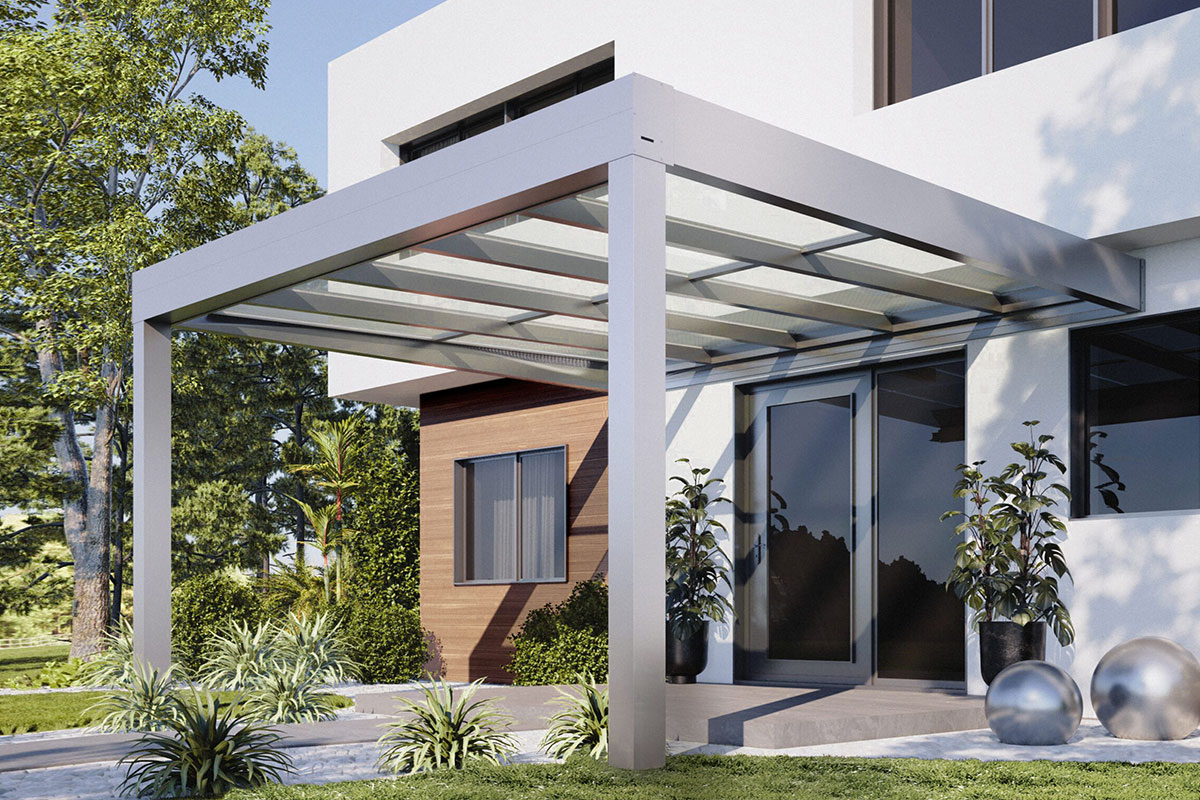 Photo n°2 de la la Pergola CUBO-EZIE pour Pergola