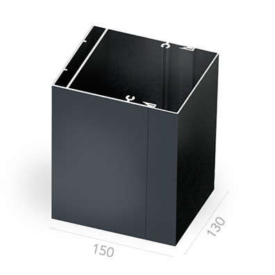 Photo du Poteau Aluminium C3/C6