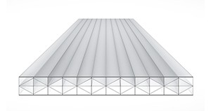 Schema du Polycarbonate 16mm Clair