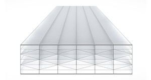 Schema du Polycarbonate 32mm Clair