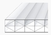 Schema du Polycarbonate 16mm Opal