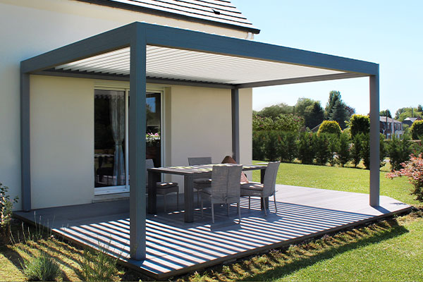Photo d'une Pergola Aluminium EOLUX Autoportée