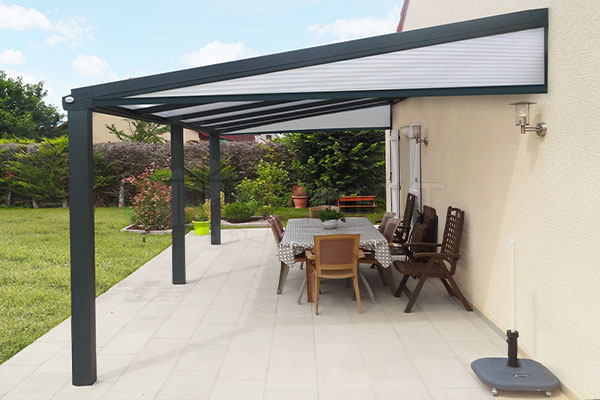 Photo du Trapèze Latéral pour Pergola