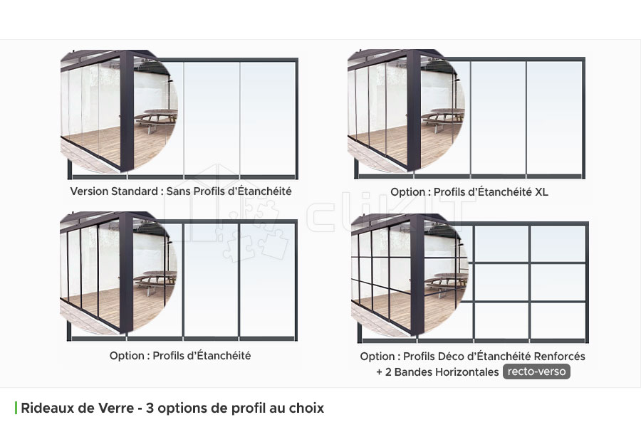 Photos des Profils en Option