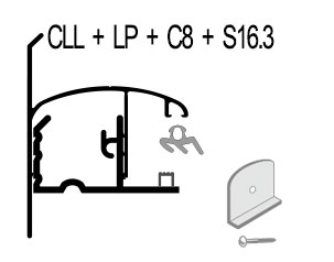 Schema du Pack Profil Latéral du Kit 16mm