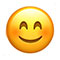 Émoticône d'un visage souriant