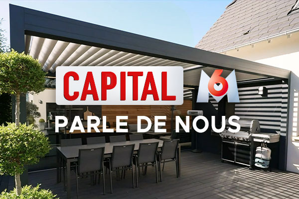 Les Pergolas CliKIT : coulisses de l'émission Capital sur M6
