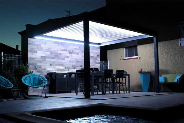 Pergola bioclimatique et grêle : quelles solutions efficaces ?